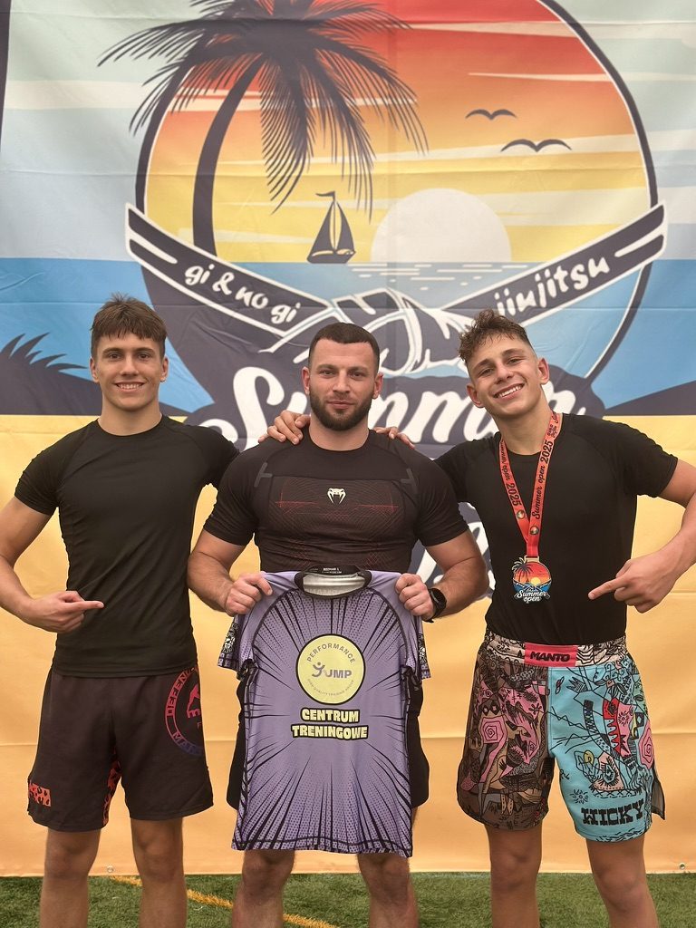 Summer Open 2025 · nasi zawodnicy z trenerem
