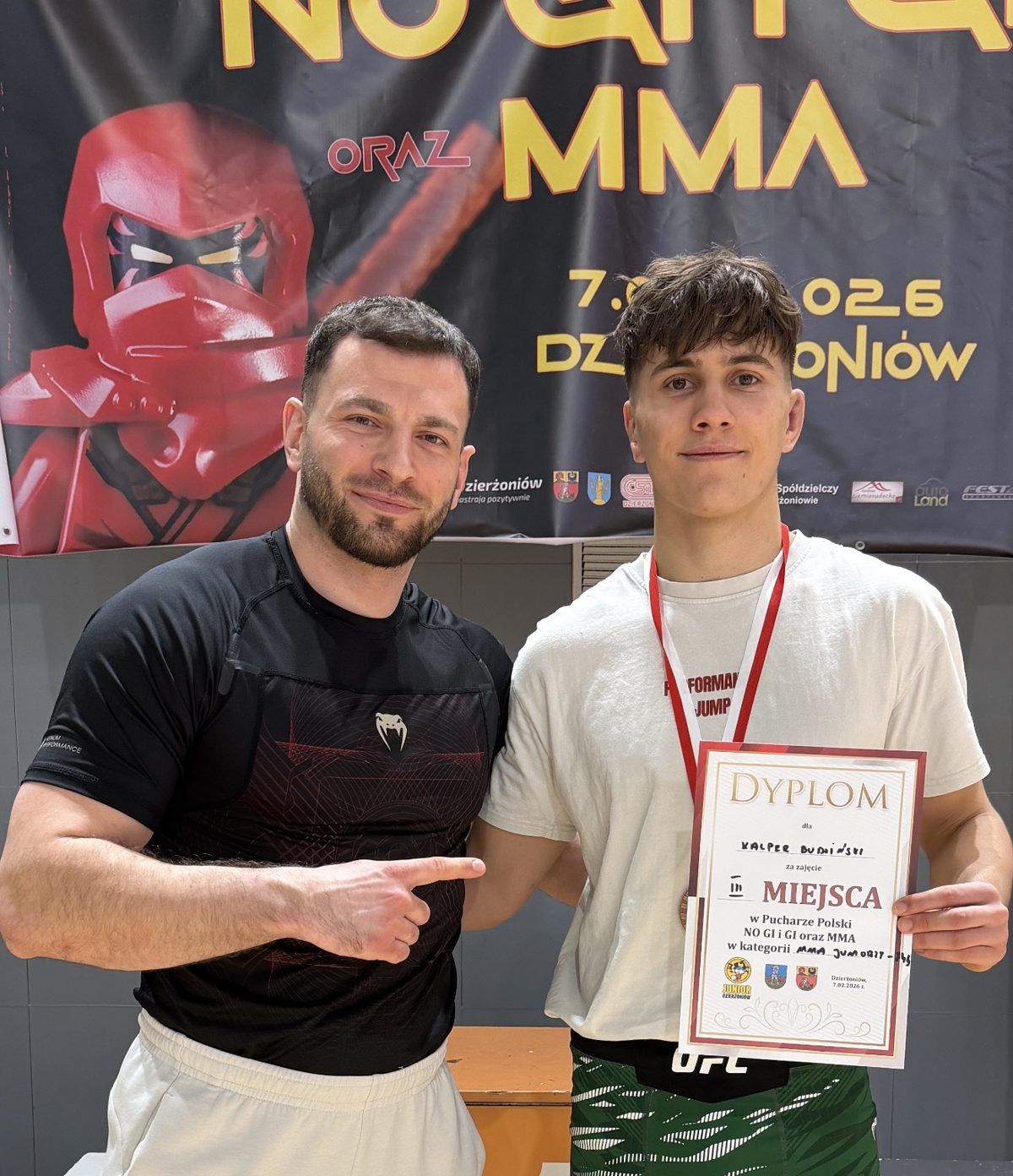 III miejsce · Puchar Polski NO GI i GI oraz MMA, Dzierżoniów 2026
